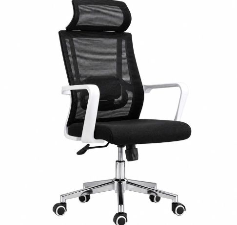 Ghế xoay văn phòng lưng lưới có tựa đầu GX-HP18